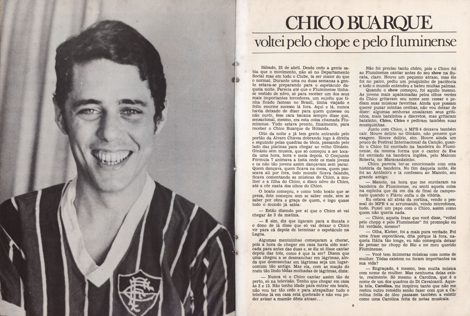 CHICO BUARQUE FLUMINENSE 1