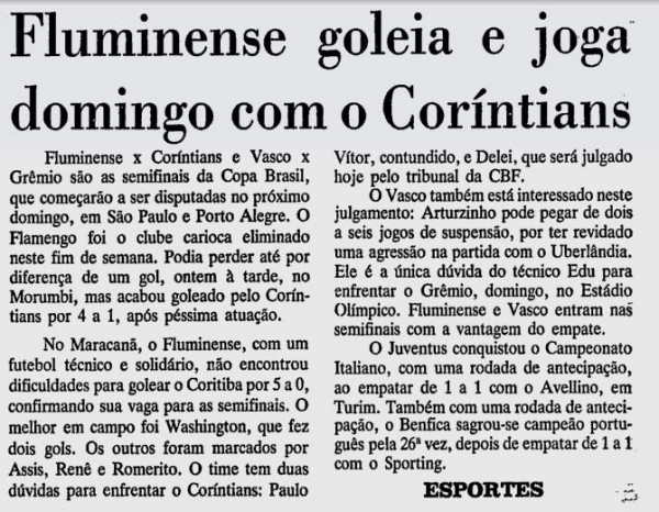 FLUMINENSE 5 0 CORITIBA 07 05 1984 1