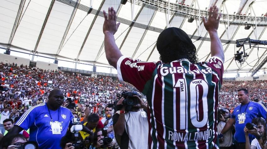 ronaldinho fluminense imagem antonio lacerda efe